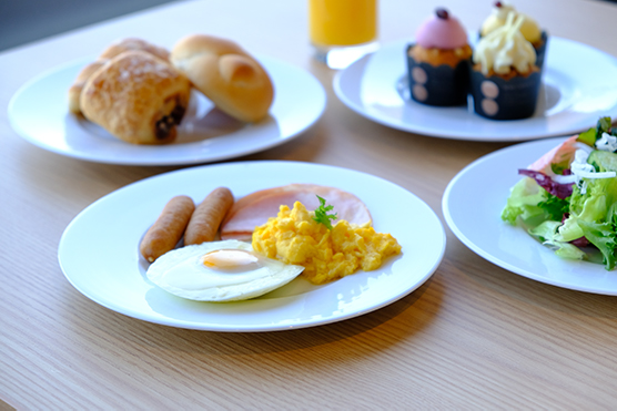 朝食のご案内 